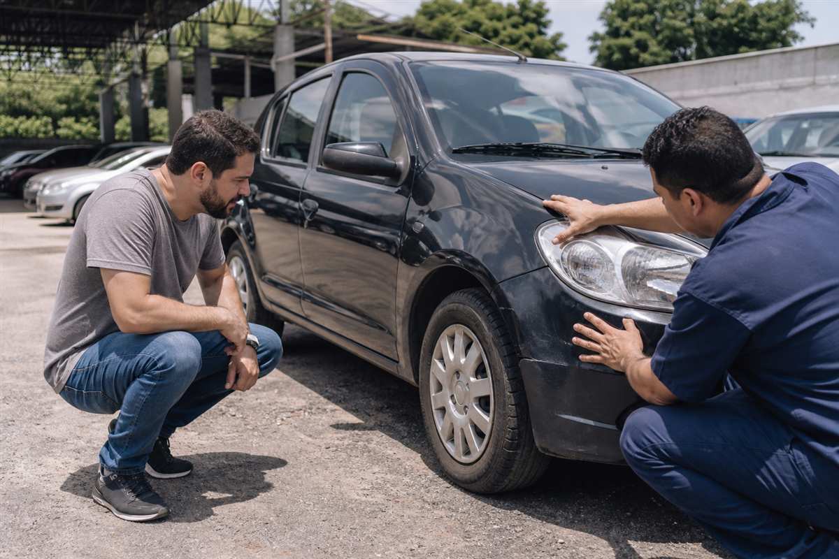 Checagem de veículo usado